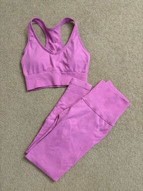 Pink JoyLab Compression Workout Set